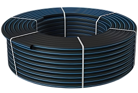 Труба ПНД(полиэтиленовая) 110х10 ПЭ100 SDR11 для питьевой воды ГОСТ...